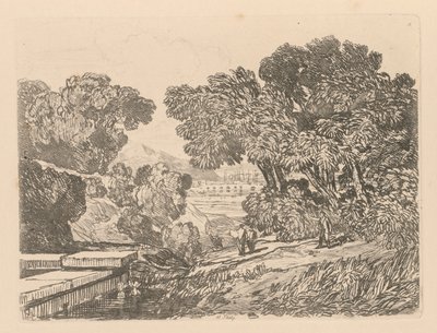 Libro de estudios: lámina 9, un estudio de John Sell Cotman