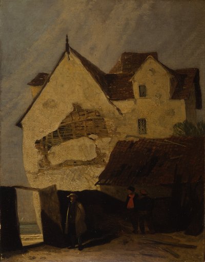 Casas Antiguas en Gorleston de John Sell Cotman