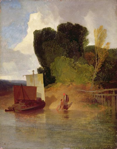 En el río Yare de John Sell Cotman