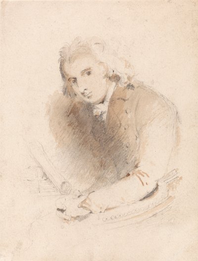 Retrato de un erudito de John Sell Cotman