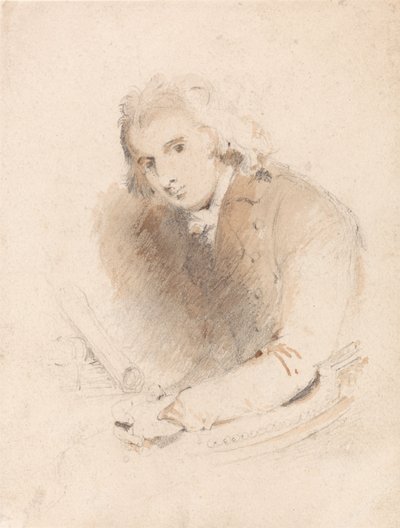 Retrato de un erudito de John Sell Cotman