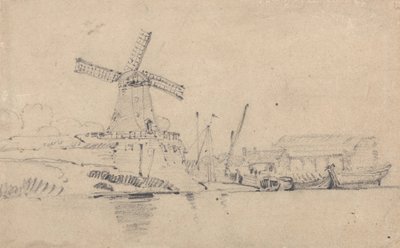 Río y molino de John Sell Cotman