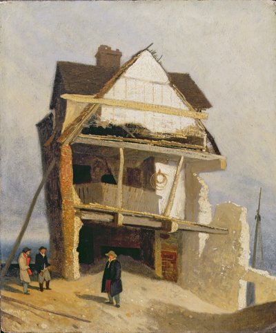 Casa en ruinas, c.1807-10 de John Sell Cotman