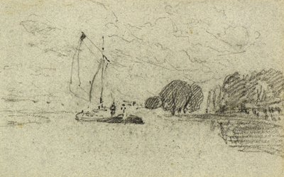 Barcaza de vela de John Sell Cotman