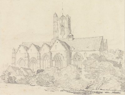 Iglesia de San Juan, Peronne (Somme) de John Sell Cotman