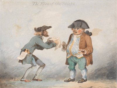 El auge de las acciones (serie de tres) de John Sell Cotman