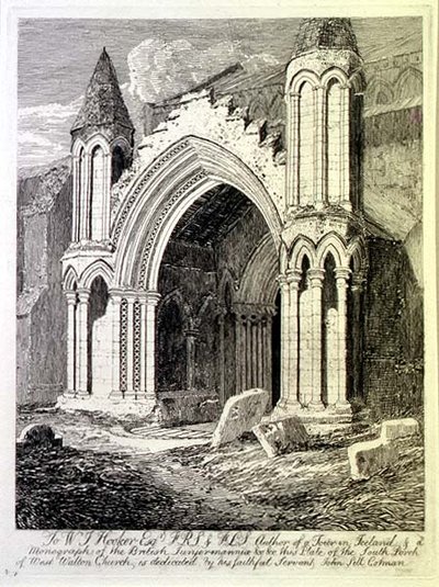 El pórtico sur de la iglesia de West Walton, lámina 33 de 