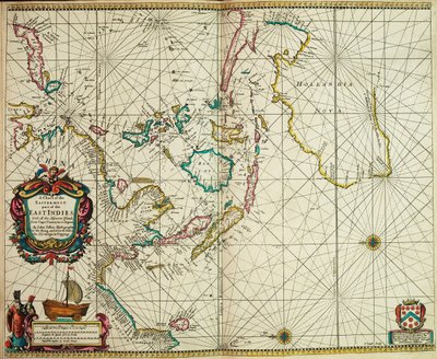 Carta de la parte más oriental de las Indias Orientales con todas las islas adyacentes desde Cabo Comorín hasta Japón. de John Seller