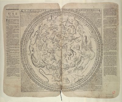 El zodíaco estrellado, cuyos límites delimitan las trayectorias visibles de todos los planetas - John Seller autor, hidrógrafo del serenísimo rey de John Seller