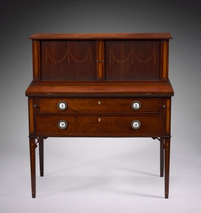 Escritorio de tambor, c.1800 de John Seymour