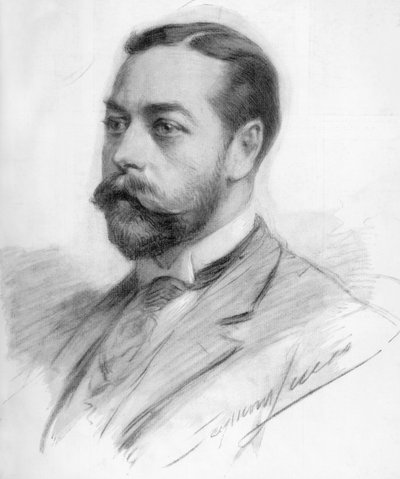 Jorge Federico Ernesto Alberto, Rey Jorge V, 1910 de John Seymour Lucas