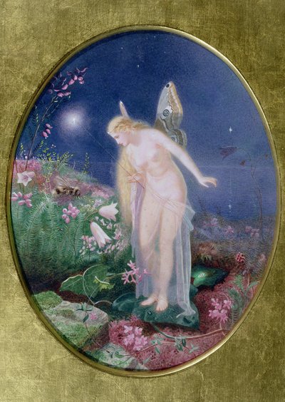 Las bolsas de miel robadas de las abejas humildes y de los muslos de cera de los tapers nocturnos, y encendidas en los ojos de las luciérnagas de hadas de John Simmons