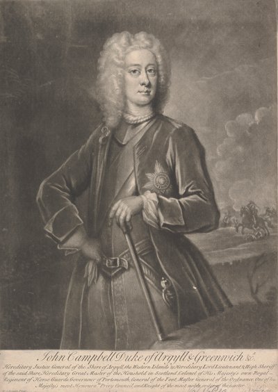 John Campbell, II Duque de Argyll, I Duque de Greenwich de John Simon