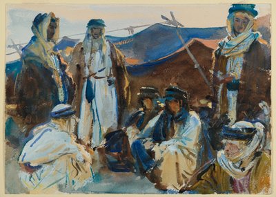 Campamento beduino, c.1905-06 de John Singer Sargent