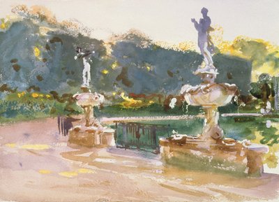Jardines de Boboli, c.1907 de John Singer Sargent