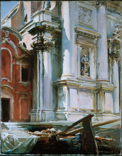 Iglesia de San Stae, Venecia, 1913 de John Singer Sargent