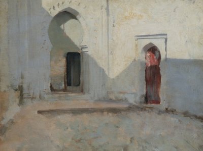 Patio, Tetuán, Marruecos de John Singer Sargent