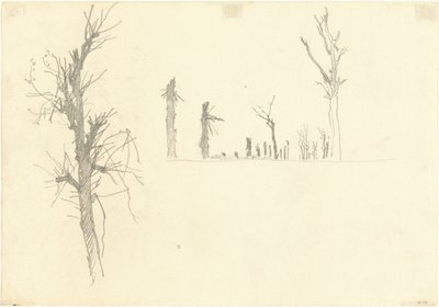 Árboles devastados de John Singer Sargent
