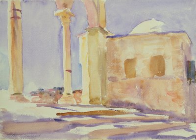 Cúpula de la Roca, Jerusalén de John Singer Sargent