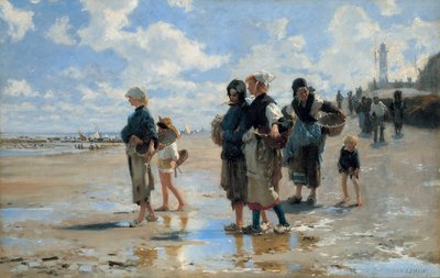 En camino para la pesca de John Singer Sargent