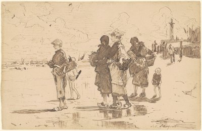 En ruta para la pesca de John Singer Sargent