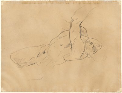 Hombre desnudo cayendo de John Singer Sargent