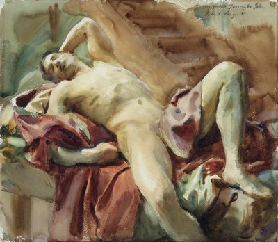 Estudio de figura de John Singer Sargent