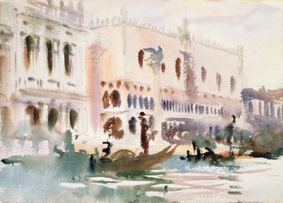 Desde la góndola de John Singer Sargent