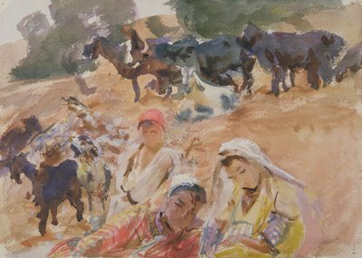 Cabriteros de John Singer Sargent