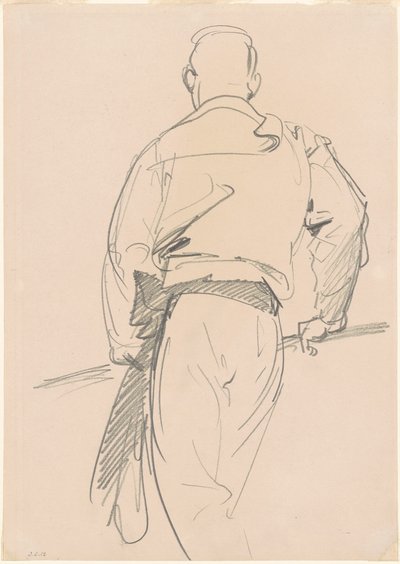 Gondolero, Venecia de John Singer Sargent