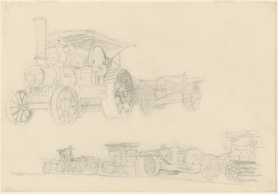 Carros de armas, Francia, 1918 de John Singer Sargent
