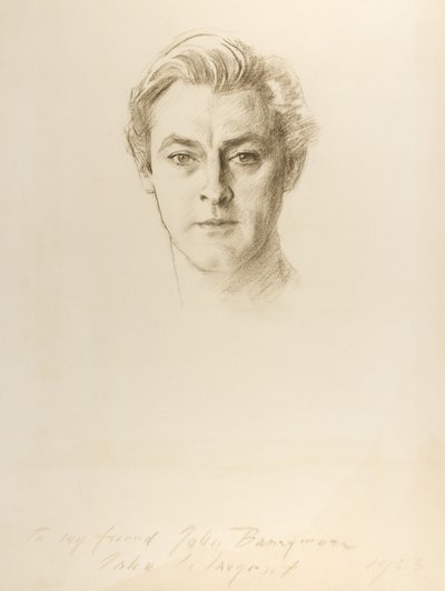 John Barrymore, 1923 de John Singer Sargent