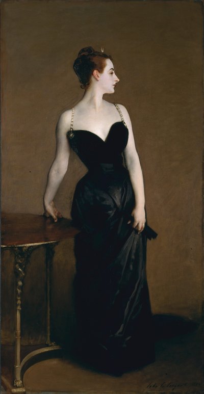 Madame X Madame Pierre Gautreau, 1884 de John Singer Sargent