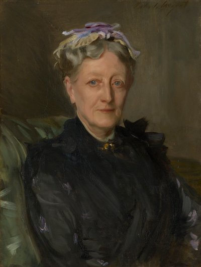 Mary Eliza Mead (de soltera Mary Eliza Scribner, 1822) de John Singer Sargent