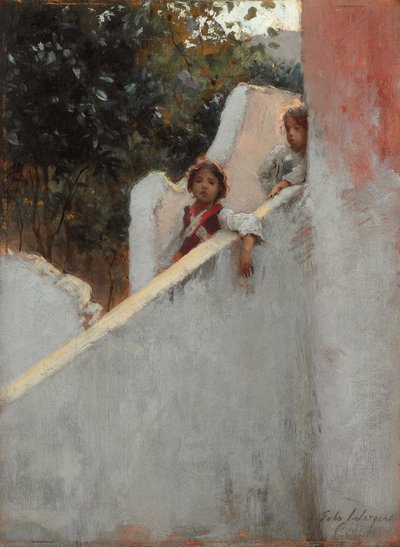 Recuerdos de Capri; Ricordi di Capri, 1878 de John Singer Sargent