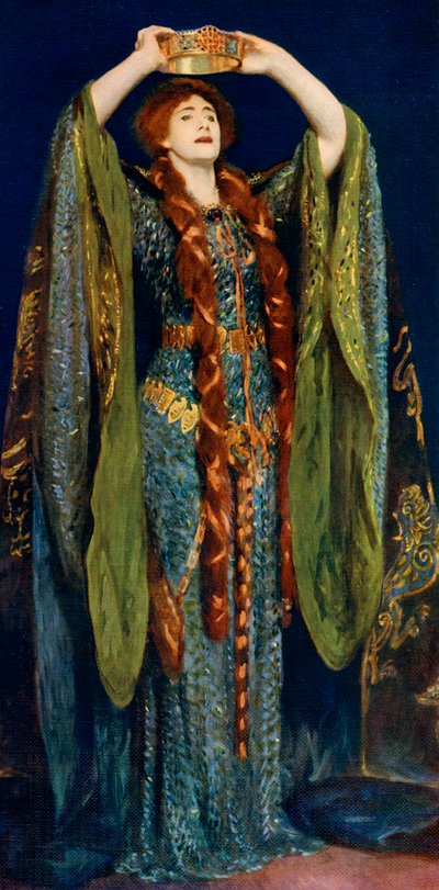 Miss Ellen Terry como Lady Macbeth, 1906, 1912 de John Singer Sargent