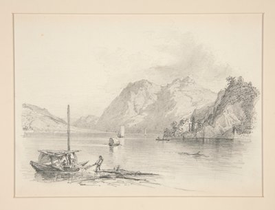 lago de montaña de John Singer Sargent