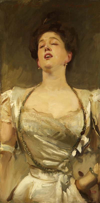 Sra. George Batten Singing de John Singer Sargent