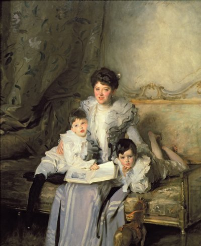La Sra. Knowles y sus hijos de John Singer Sargent