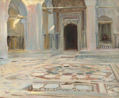 Pavimento, El Cairo de John Singer Sargent