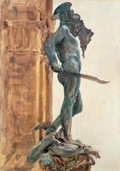 Perseo, Florencia de John Singer Sargent