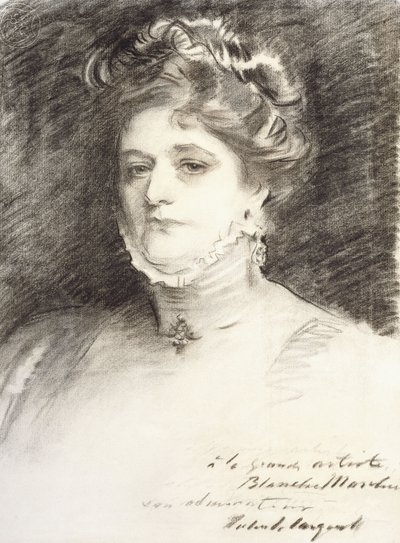 Retrato de Blanche Marchesi, 1910 de John Singer Sargent