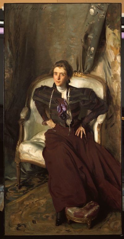 Retrato de la Sra. Alice Brisbane Thursby, 1898 de John Singer Sargent