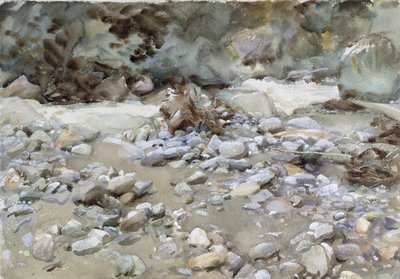 Lecho del río de John Singer Sargent
