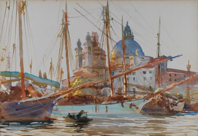 Santa Maria della Salute en Venecia, ca 1904-1906 de John Singer Sargent