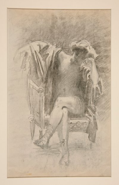 Figura sentada de John Singer Sargent