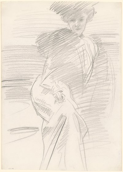 Mujer Sentada, c. 1890-1900 de John Singer Sargent