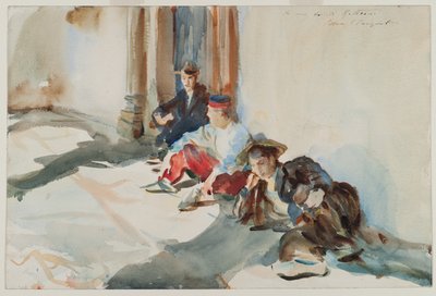 Soldados Españoles, c.1902-03 de John Singer Sargent