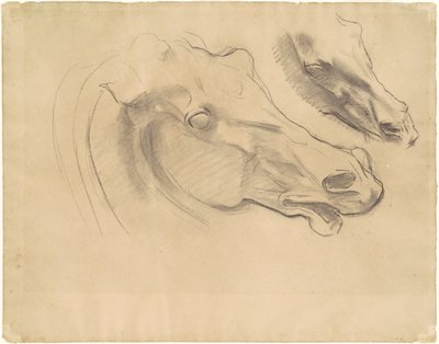 Estudios para "Apolo en su Carro con las Horas" de John Singer Sargent