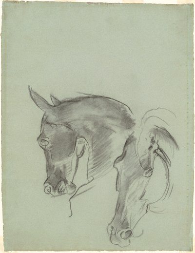 Estudios para "La caída de Gog y Magog" de John Singer Sargent